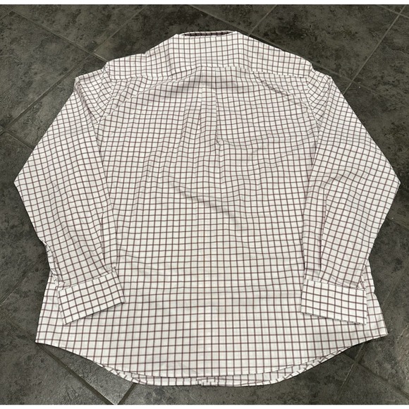 NWTS Mens johnnie-O Signor Prep-Formance Button Up Shirt XL Stanford NCAA Maroon - Picture 7 of 7